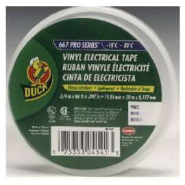 3/4"x66' WHT Elec Tape