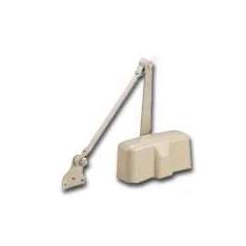 ProSource C101-BH-SA-IV Door Closer, Non-Handed Hand, Automatic, Aluminum, Ivory, 85 lb