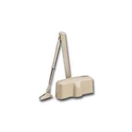 ProSource C102-BH-SA-IV Door Closer, Automatic, Aluminum, Ivory, 100 lb, 150 x 19 mm Mounting Hole Distance