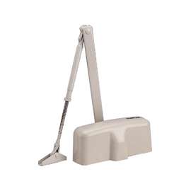 ProSource C103-BH-SA-IV Door Closer, Automatic, Aluminum, Ivory, 140 lb, 150 x 19 mm Mounting Hole Distance