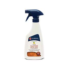 GUARDSMAN 461300 Furniture Polish, 16 oz Bottle, Light Yellow, Liquid, Lemon-Fresh