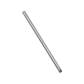 Stanley Hardware N179-358 Threaded Rod, 1/2-13 Thread, 12 in L, A Grade, Steel, Zinc, UNC Thread