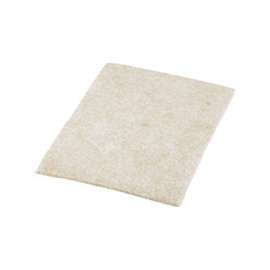 Shepherd Hardware 9950 Protective Blanket, Felt Cloth, Beige, 6 in L, 4-1/4 in W, 3/16 in Thick, Rectangular