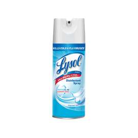 Lysol 1920074186 Disinfectant Cleaner, 12 oz, Liquid, Crisp Linen, Clear
