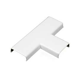 Wiremold NMW11 Raceway T-Fitting, Non-Metallic, Plastic, White