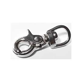 BARON 5013-3/8 Trigger Snap, 40 lb Working Load, Zinc, Nickel