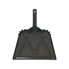 BIRDWELL 151-12 Metal Dustpan, 11-1/2 in W, Metal