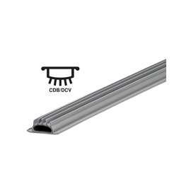 M-D 06304 Threshold Insert, 36 in L, 1-3/8 in W, Vinyl
