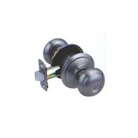 Schlage Georgian F10 GEO 620 Hall and Closet Lock Passage Knob, 1-3/8 to 1-3/4 in Thick Door, Metal, Antique Pewter
