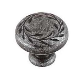 Amerock BP1581WID Cabinet Knob, 1-1/16 in Projection, Zinc, Wrought Iron Dark