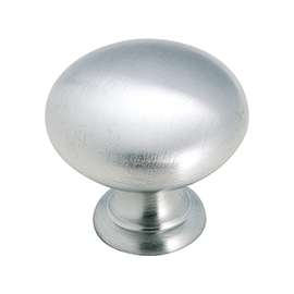 Amerock BP1950H26D Cabinet Knob, 1-1/8 in Projection, Brushed Chrome