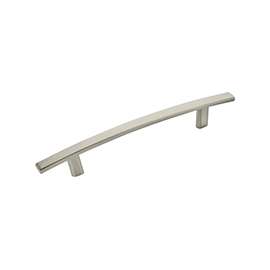 Amerock Cyprus Series BP9362G10 Cabinet Pull, 7-13/16 in L Handle, 1-3/16 in Projection, Zinc, Satin Nickel