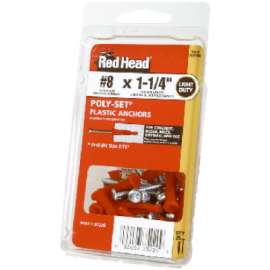 20PK 1-1/4" Plas Anchor