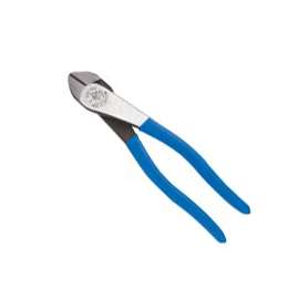 KLEIN TOOLS D248-8 Diagonal Cutting Plier, 8-1/16 in OAL, 3/4 in Cutting Capacity, Red Handle, Ergonomic Handle