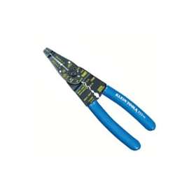 Klein-Kurve 1010 Long Nose Plier, 10 to 22 AWG Wire, 10 to 20 AWG Solid, 12 to 22 AWG Stranded Stripping, 8-1/4 in OAL