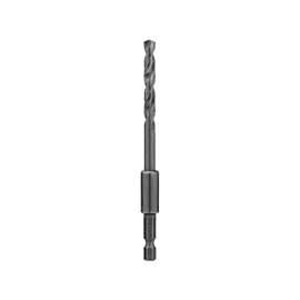 DeWALT DW2557 Spiral Drill Bit, 4 in L Flute, Hex Shank, 1/4 in Dia Shank