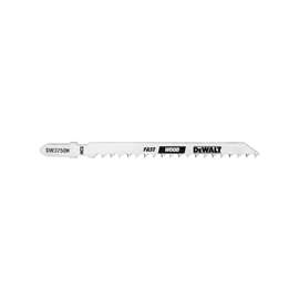 DeWALT DW3750H Jig Saw Blade, 1/4 in W, 4 in L, 6 TPI