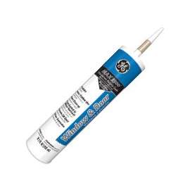 GE Max Extra 3500 GE22640 Siliconized Acrylic Caulk, Woodtone, 10.1 oz Cartridge