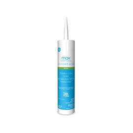 GE Max 1000 GE22566 Silicone Latex Caulk, White, 10.1 oz Cartridge