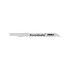 DeWALT DW3705-5 Jig Saw Blade, 1/4 in W, 8 TPI