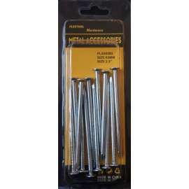 Plextool Finishing Nails for Wood, 2.5", 12pcs/PK, 24 PK/BOX, Total 288pcs (PLX00580)
