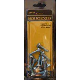 Plextool Self Drilling Round Head Phillips Screws, 3/16 x 3/4", 13pcs/PK, 24 PK/Box, Total 312pcs (PLX00749)