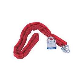 Master Lock 716D Welded Steel Chain, 1-1/8 in W Body, 9/16 in H Shackle