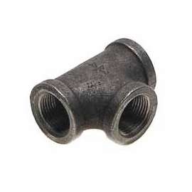 Prosource 11A-3/4B Pipe Tee, 3/4 in, Threaded, Malleable Iron, SCH 40 Schedule, 300 PSI Pressure
