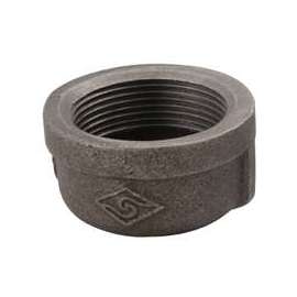 Prosource 18-1B Pipe Cap, 1 in, Threaded, Malleable Iron, 40 Schedule, 300 psi Pressure