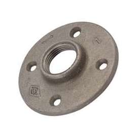 Prosource 27-1B Floor Flange, 1 in, 3.8 in Dia Flange, FIP, 4-Bolt Hole, 0.28 inch (7 mm) Dia Bolt Hole