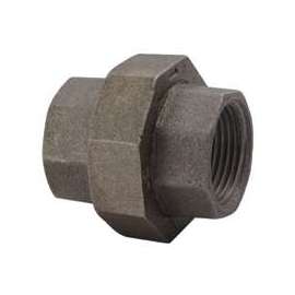 Prosource 34B-1/2B Pipe Union, 1/2 in, Threaded, Malleable Iron, 40 Schedule, 300 PSI Pressure