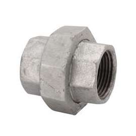 ProSource 34B-1/2G Pipe Union, 1/2 in, Threaded, Malleable Iron, 40 Schedule, 300 psi Pressure