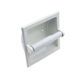 Boston Harbor L776H-51-07 Recessed Paper Holder, Plastic/Zinc, Recessed Mounting