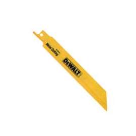 DeWALT DW4809B25 Reciprocating Saw Blade, 3/4 in W, 8 in L, 14 TPI
