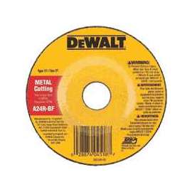 DeWALT DW4514 Grinding Wheel, 4-1/2 in Dia, 1/4 in Thick, 7/8 in Arbor, 24 Grit, Very Coarse