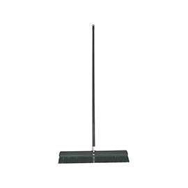 BIRDWELL 4027-4 Contractor Push Broom, 3 in L Trim, Polystyrene Bristle