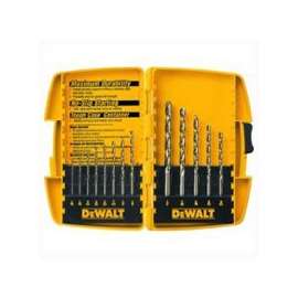 DeWALT DWA1240/DW1263 Drill Bit Set, Industrial, 14-Piece, Cobalt Steel, Ferrous Oxide