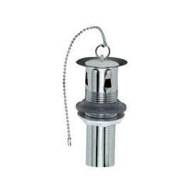 Keeney PP3005PC PO Plug Drain, Brass, Chrome