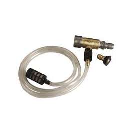 Mi-T-M AW-8400-0021 Detergent Injector, 3/8 in Inlet, Brass/Stainless Steel