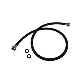 Plumb Pak PP850-8 Washing Machine Discharge Hose, 3/4 in ID, 4 ft L, Female, Rubber