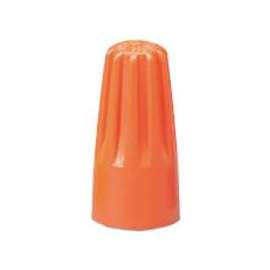 GB WireGard GB-3 10-003 Wire Connector, 22 to 14 AWG Wire, Steel Contact, Polypropylene Housing Material, Orange