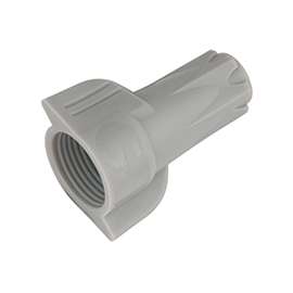 GB Hex-Lok 10-2H2 Wire Connector, 6 to 14 AWG Wire, Copper Contact, Thermoplastic Housing Material, Gray