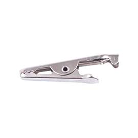 GB 14-075 Alligator Clip, 22 to 14 AWG Wire, Silver
