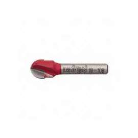 Freud 18-108 Router Bit, 1/2 in Dia Cutter, 1-13/16 in OAL, 1/4 in Dia Shank, 2-Cutter, Carbide