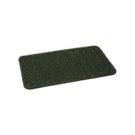 GrassWorx Clean Machine 10372030 Door Mat, Medium Flair Surface Pattern, 30 in L, 18 in W, Evergreen