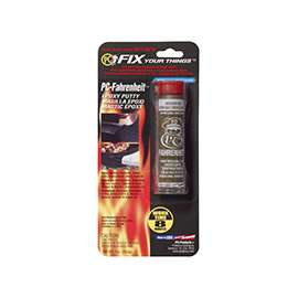 PROTECTIVE COATING PC-FAHRENHEIT 25543 Epoxy Adhesive, Brown/White, Solid, 1 oz Stick Pack
