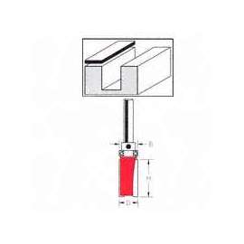 TOP BEARING FLUSH ROUTER BIT