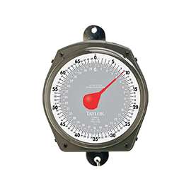 Taylor 3470 Hanging Scale, 70 lb Capacity, Analog Display, Steel Housing Material, lb
