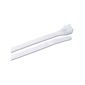 GB 45-308 Cable Tie, Double-Lock Locking, 6/6 Nylon, Natural