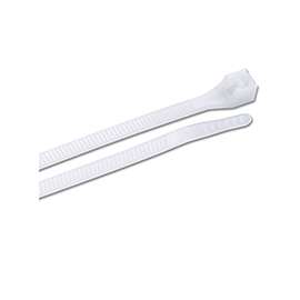 GB 45-315 Cable Tie, Double-Lock Locking, 6/6 Nylon, Natural